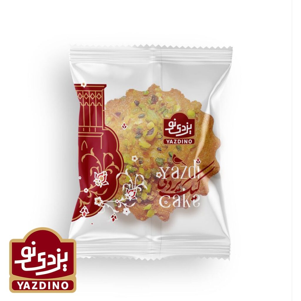 کیک یزدی 45 گرمی 80 عددی یزدینو